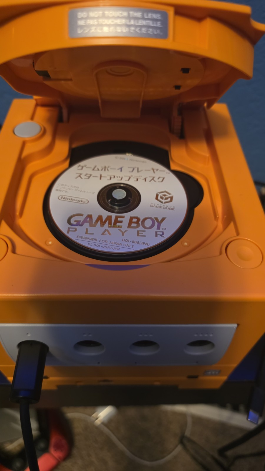 Nintendo Game Boy Player for GameCube w/ Start Up Disc – Orange – Japan Region