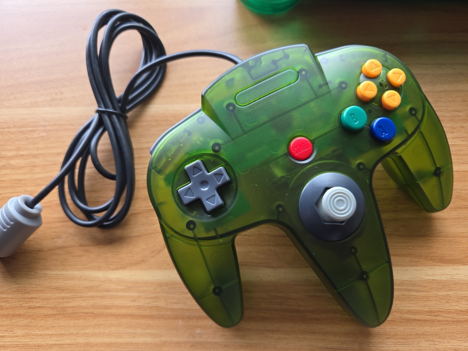 N64 Nintendo 64 clear Green Funtastic Console Re-Shelled Region Free