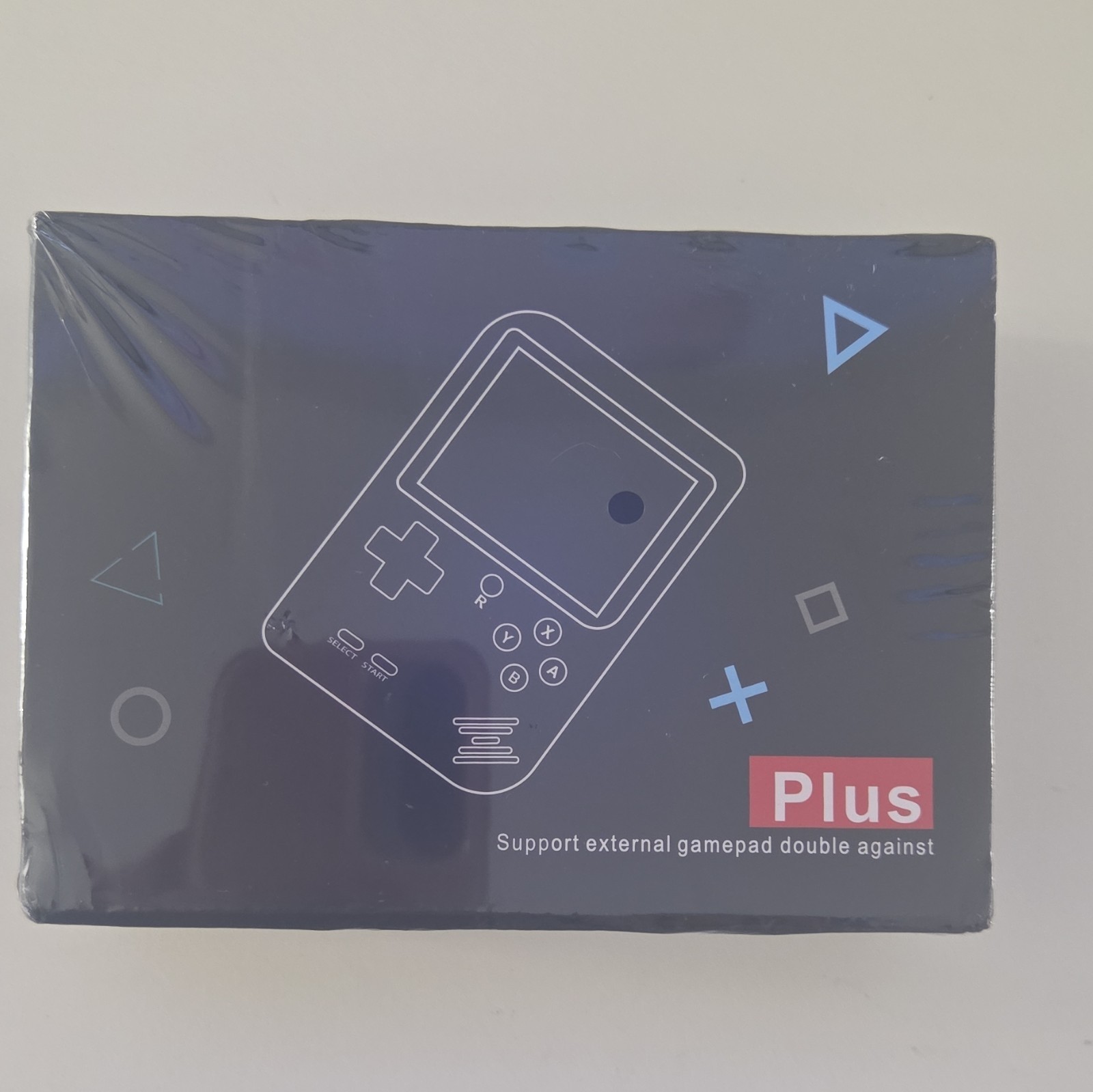 Plus Handheld Game System 3.0in Backlit Screen Rechargeable TV Out Black