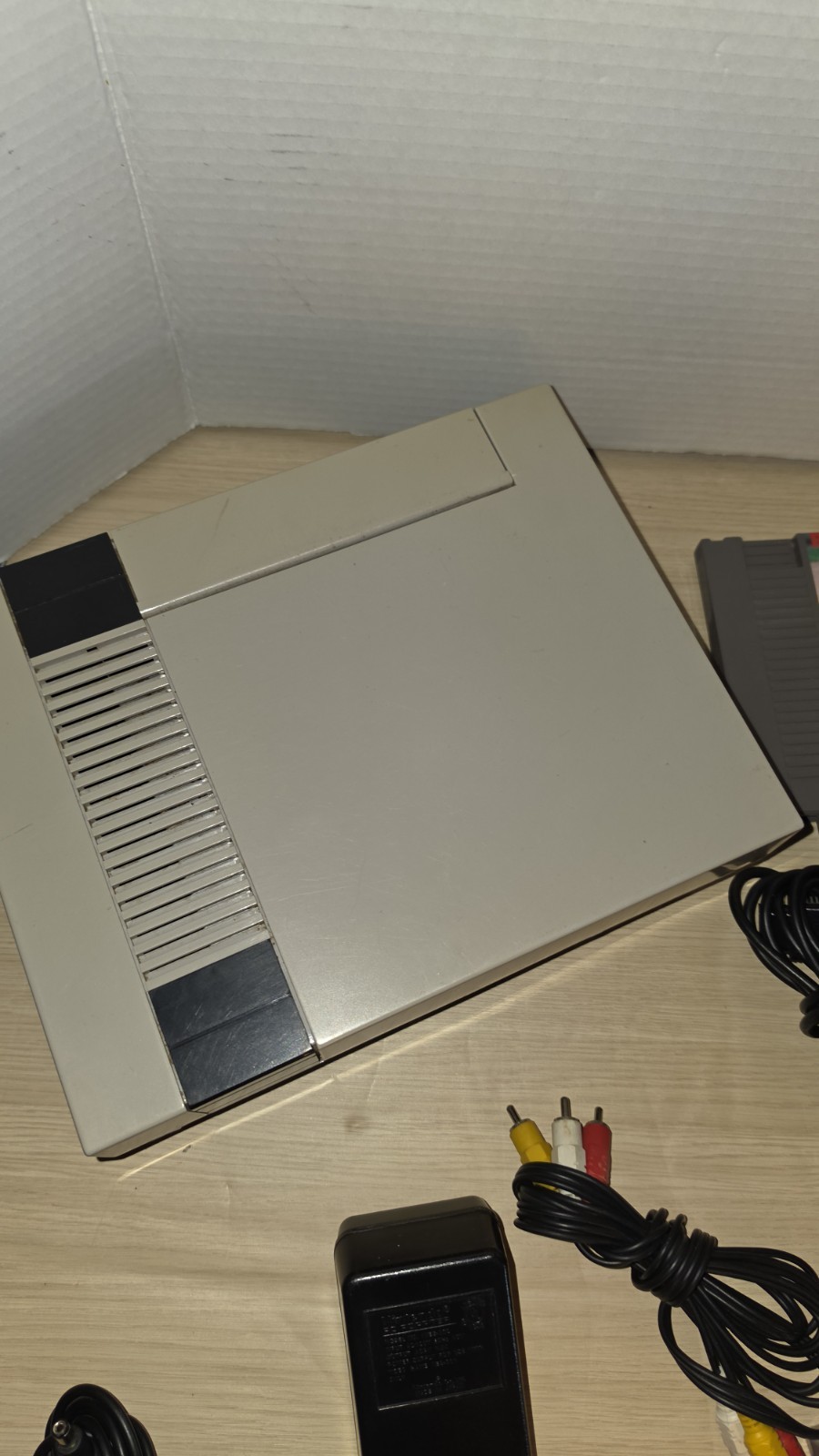 Nintendo NES Action Set Home Console Lot 4 Games – Tested And Works, Read D