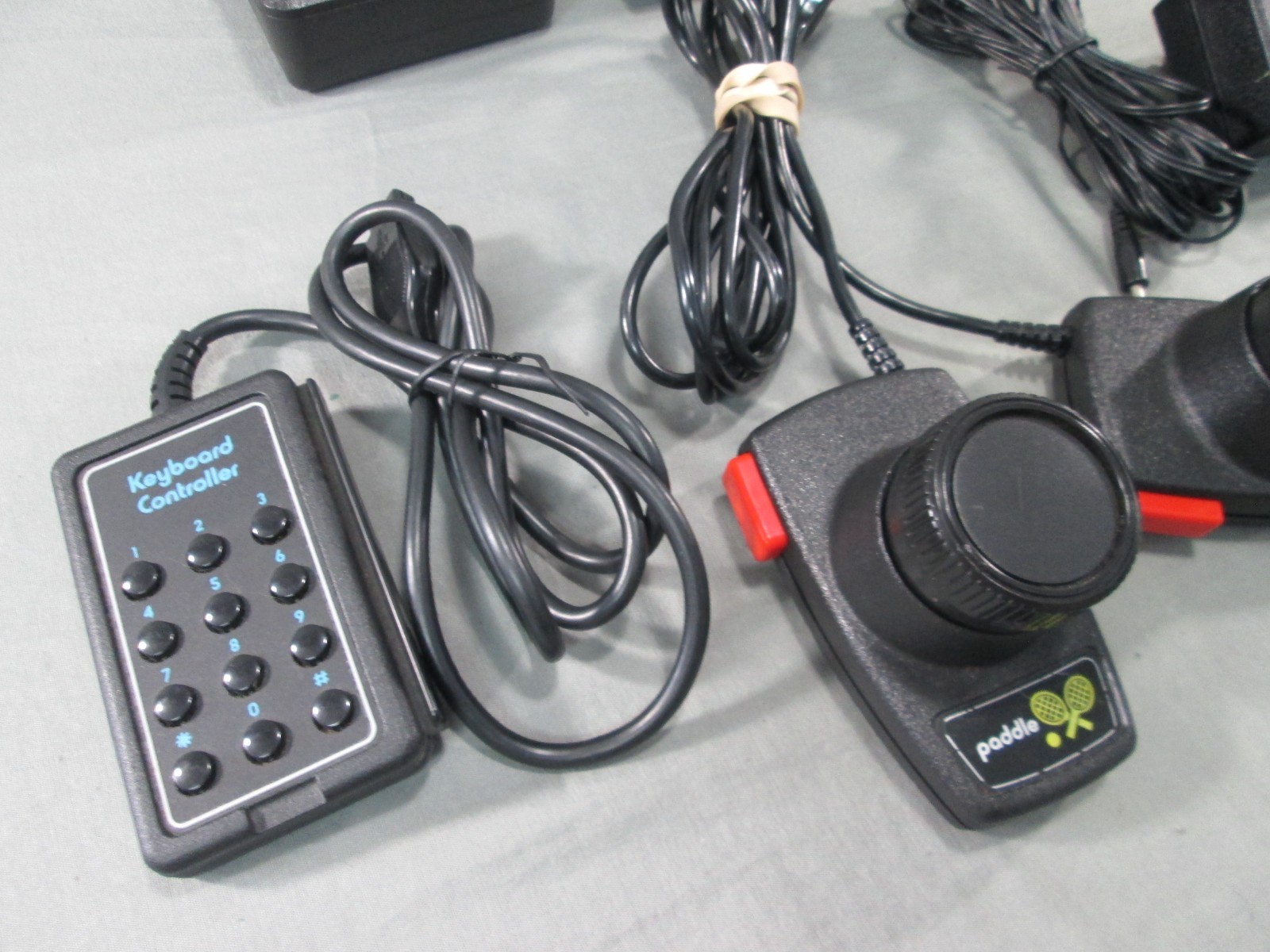 Atari 2600 JUNIOR CONSOLE w/ Controllers & Extras TESTED Vintage 1986 JR #2