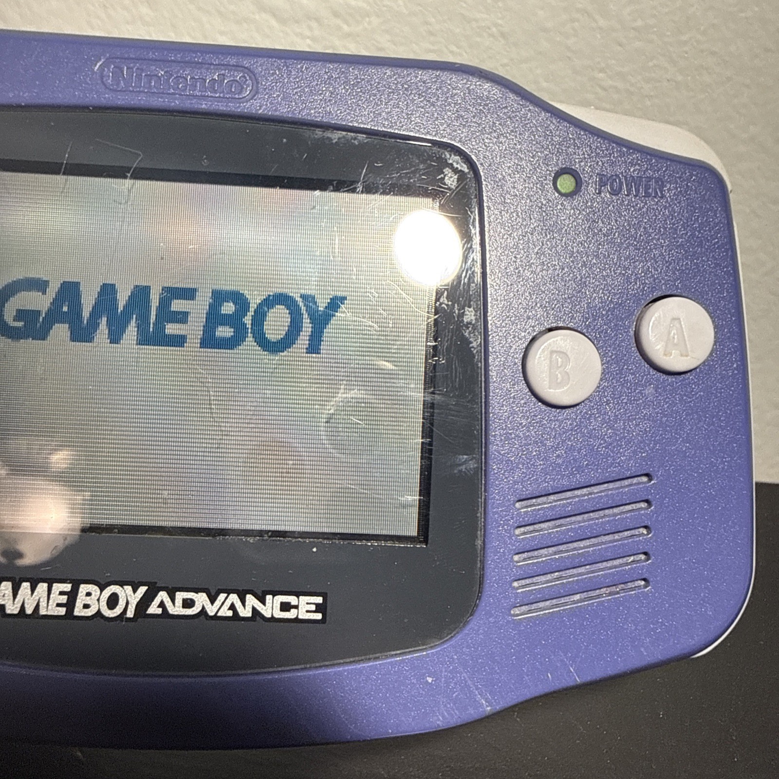 Nintendo Game Boy Advance Handheld System – Indigo (AGB-001)