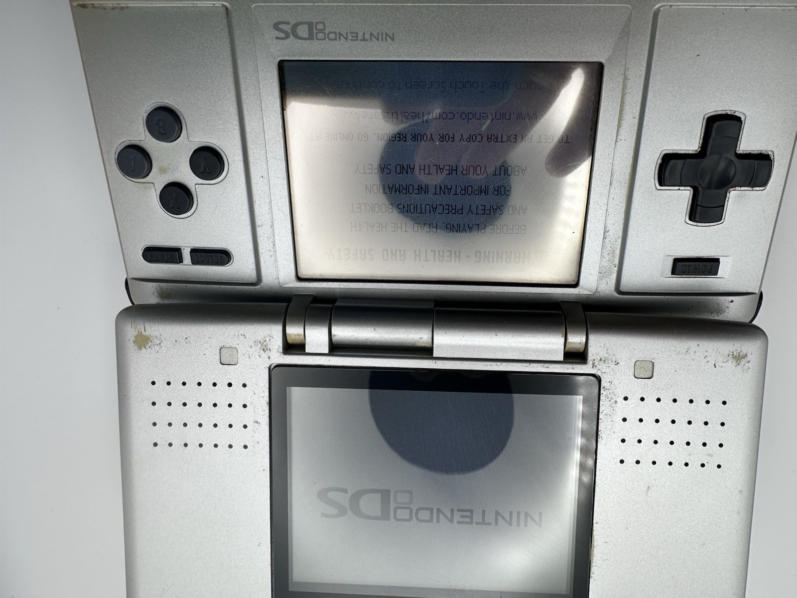Nintendo DS Silver with Stylus/ Disney Brother Bear game included/ NO CHARGER