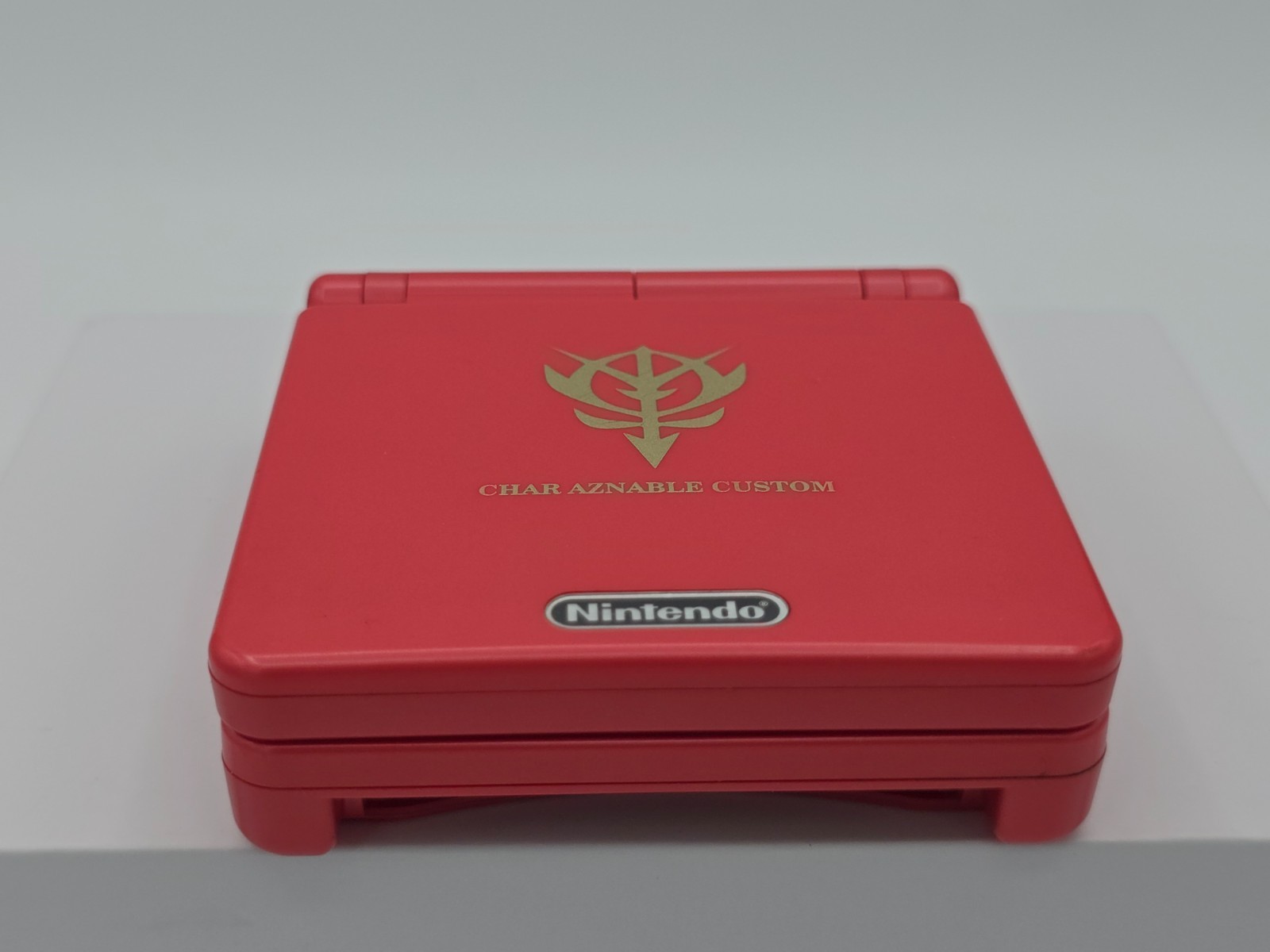 Nintendo Game Boy Advance SP Char’s Custom – GUNDAM Exclusive – Excellent