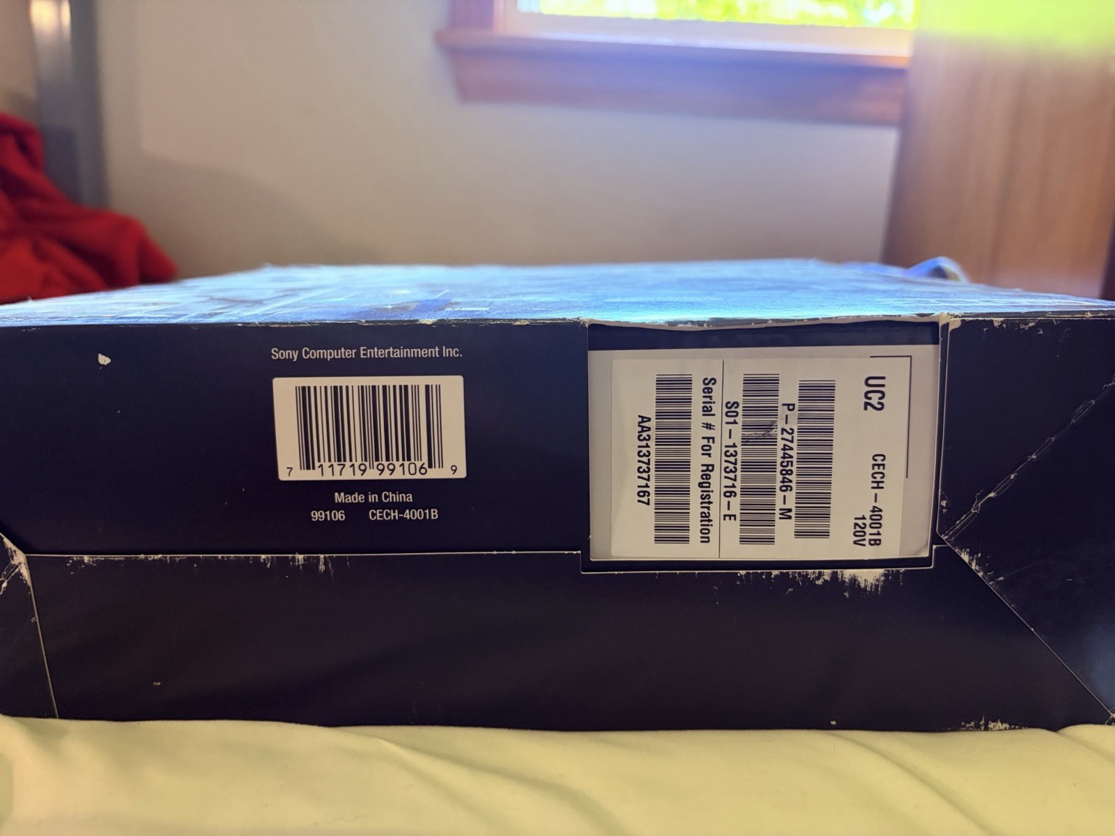 Sony PlayStation 3 250GB Console With Box No Controller.
