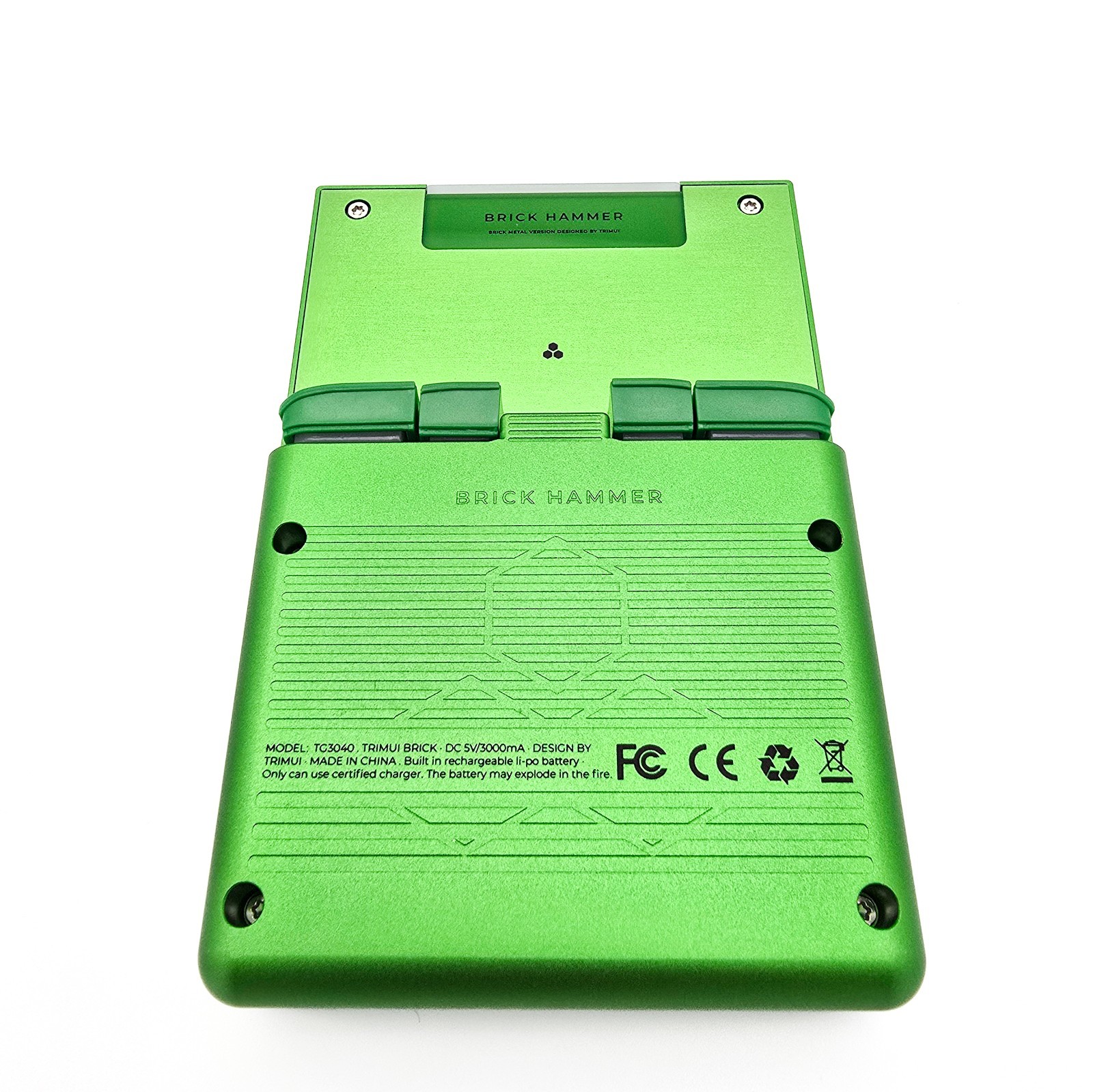 Trimui Brick Hammer Green Brand New! Limited Edition! Handheld Only!