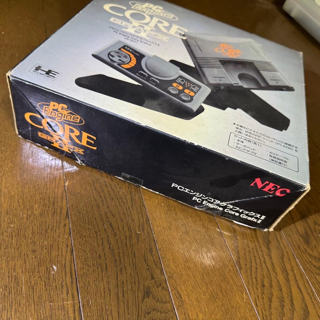 NEC PC Engine CoreGrafx II PI-TG7 Console Complete in Box Tested Japan