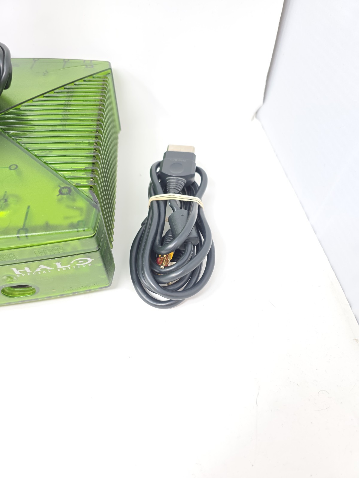 Microsoft Xbox Halo Special Edition Console Bundle With Halo 1, 2 & Guide Tested