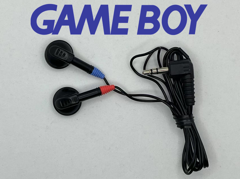 Genuine Original Gameboy DMG OEM Stereo Headphones Earbuds 3.5mm – Open Box