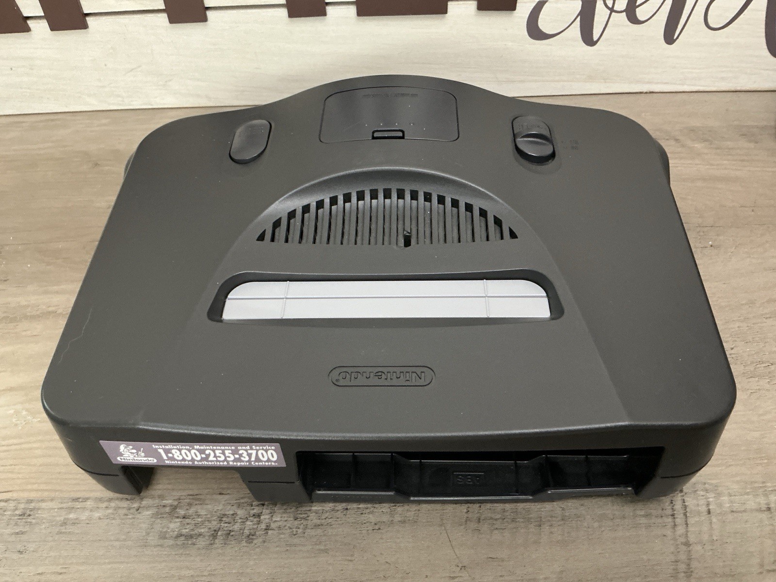 PARTS Read Nintendo 64 N64 Console Only NUS-001 USA For Parts or Repair As IS