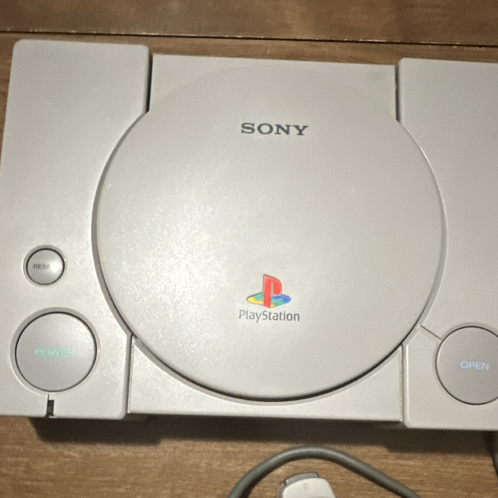 Sony PlayStation PS1 Console SCPH-5501 NTSC-U/C Gray Controller Cables