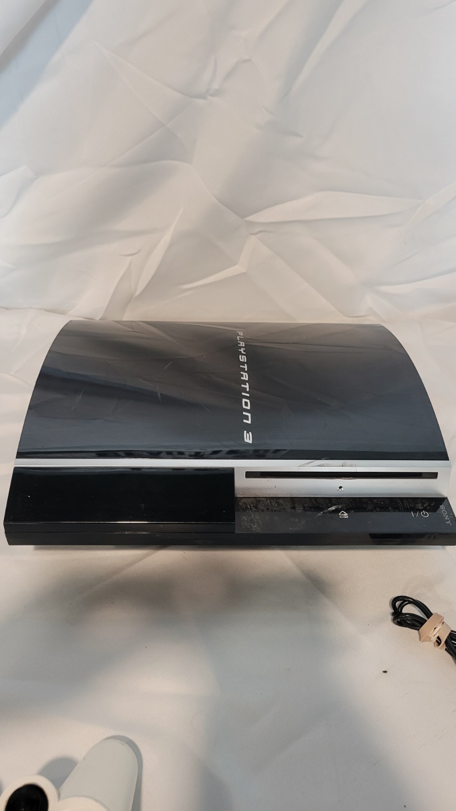 Sony PlayStation 3 PS3 Fat Console CECHG01 Tested Working OEM Controller Bundle
