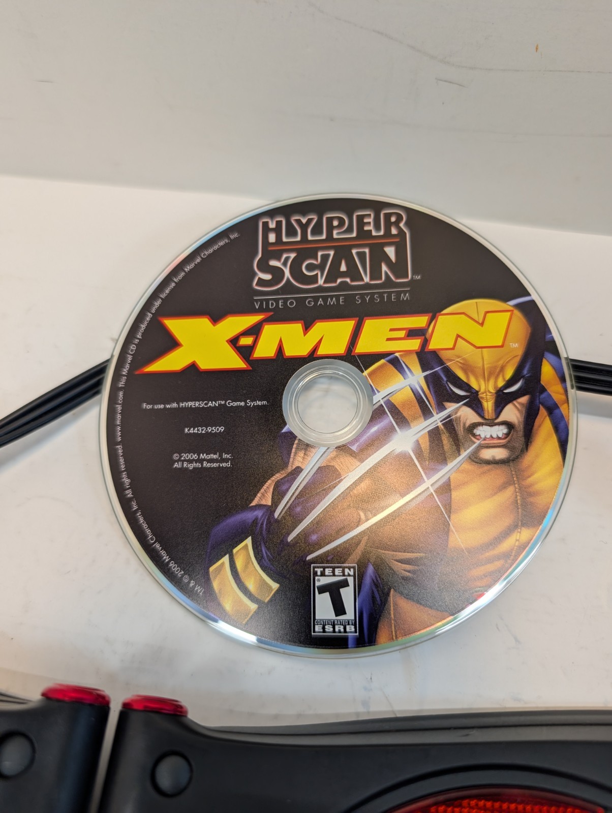 Mattel HyperScan Console & Disc Only – Works – No AC Adapter or Controller 2006