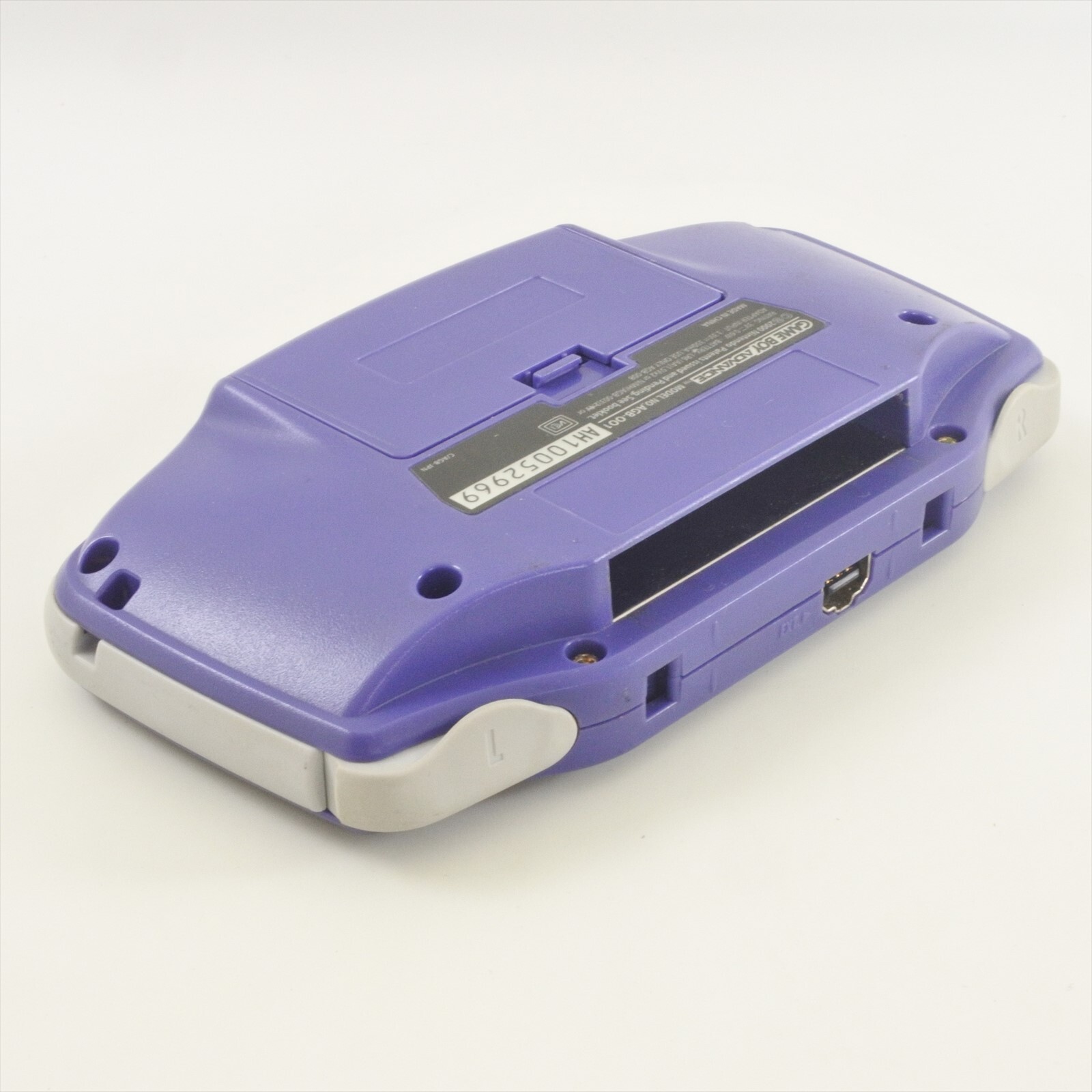 Gameboy Advance VIOLET Console AGB-001 Nintendo CHINA AH10052969 gba
