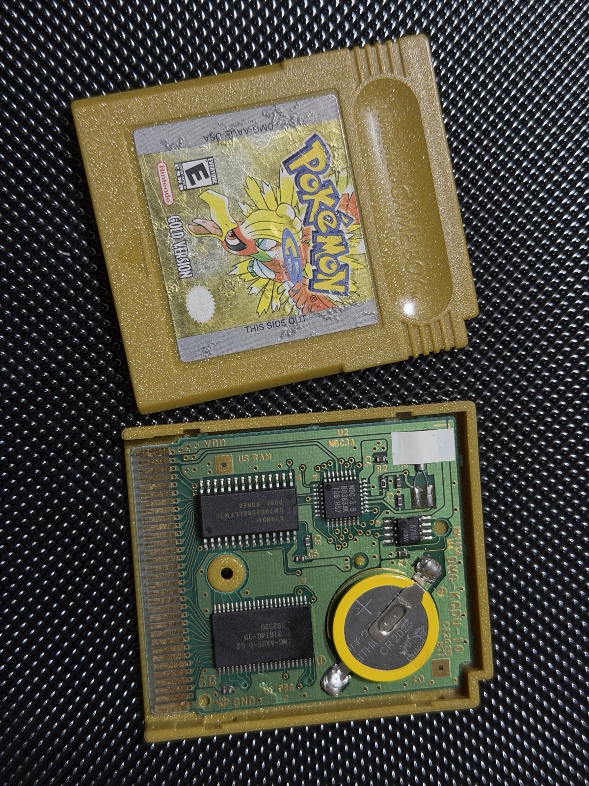Game Boy Color – Yellow – Tested & Working – Pokemon Games Crystal, Gold, Blue