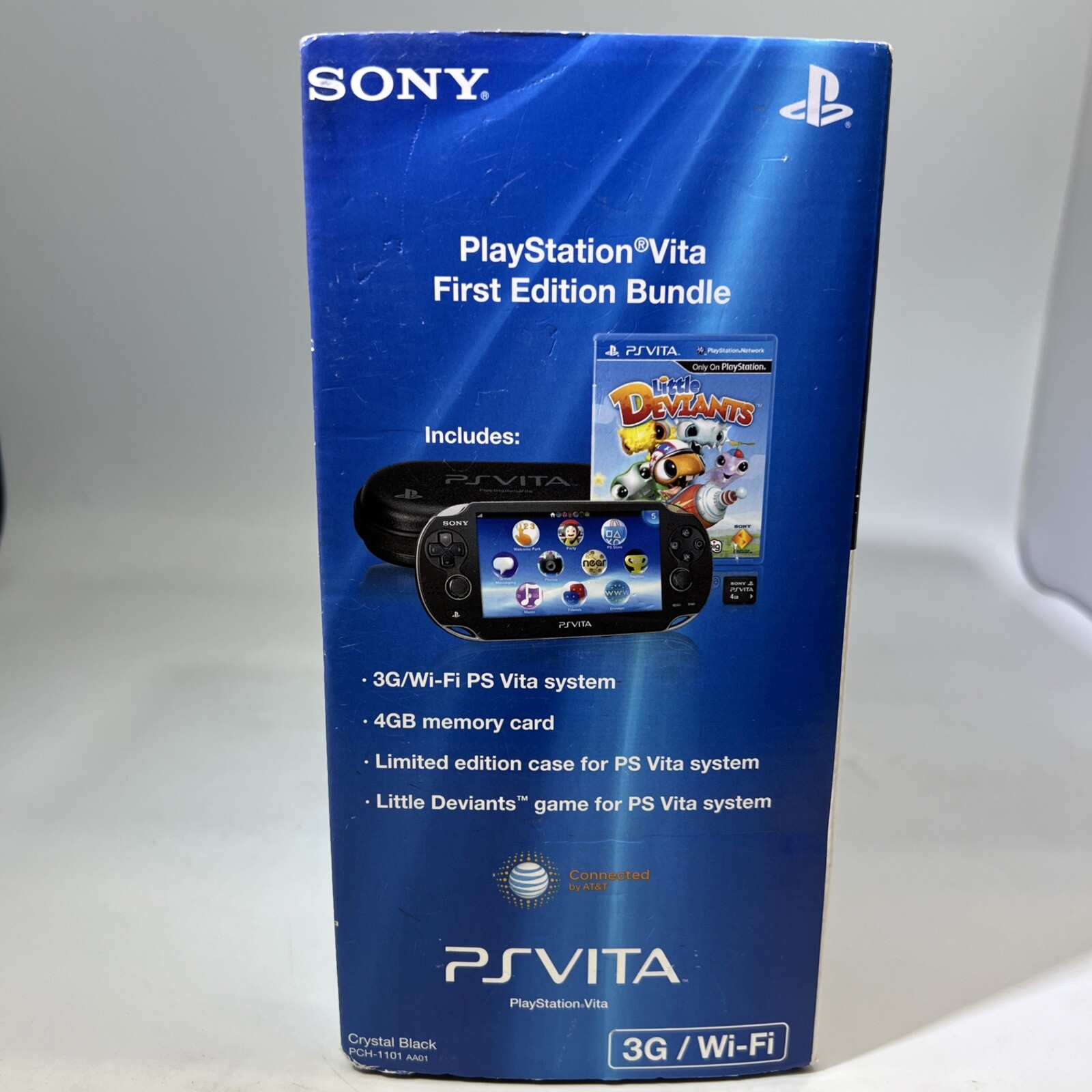 Sony PlayStation Vita PsVita 3G/Wi-Fi Handheld Console First Edition Bundle