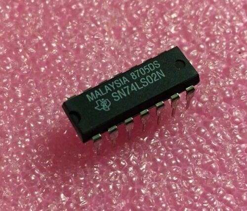 10PCS SN74LS02N 74LS02N (CROSS OF 74LS02P 74LS02PC )