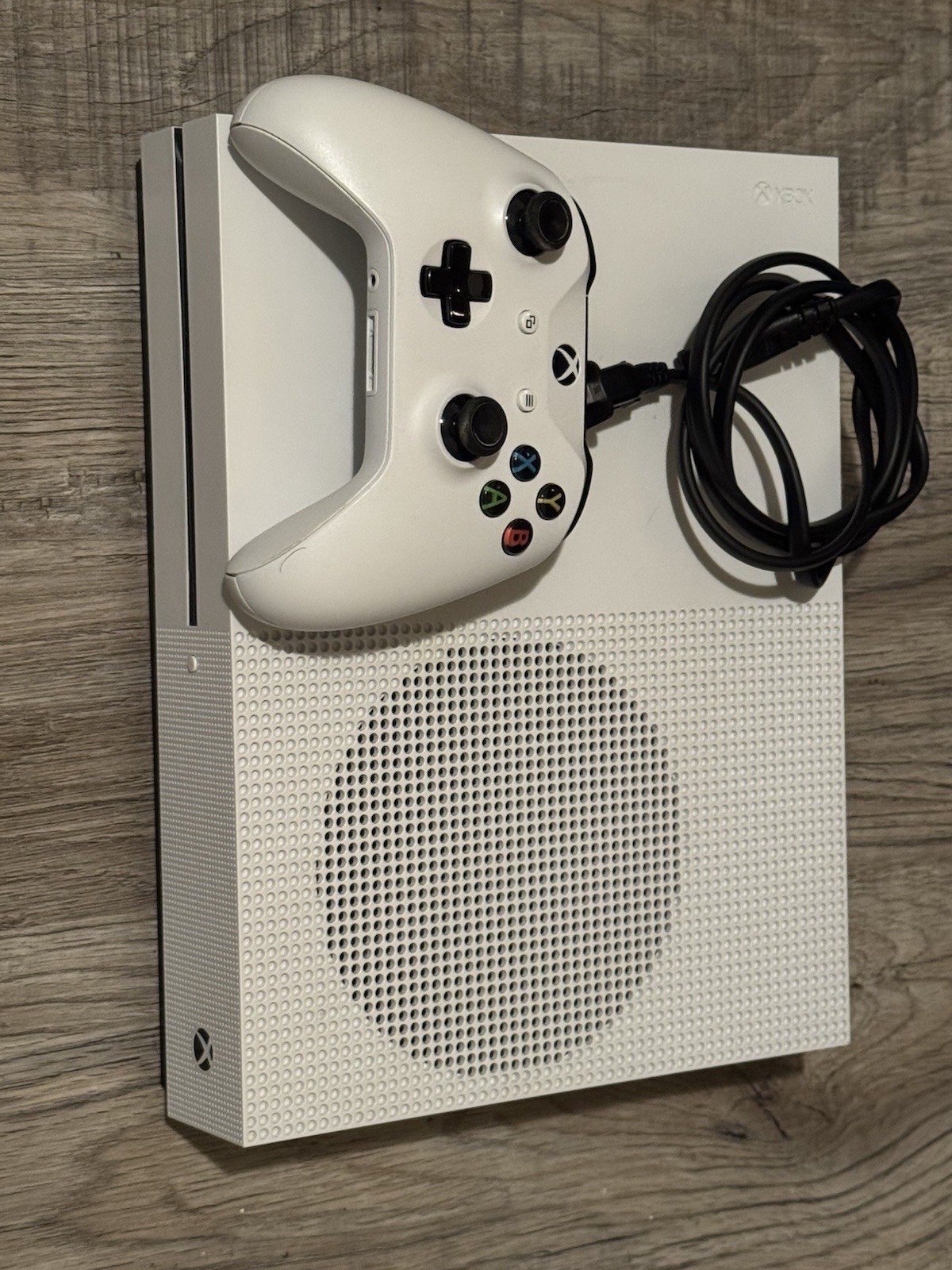 Microsoft Xbox One S 1TB Fortnite Not Included Console Bundle – White