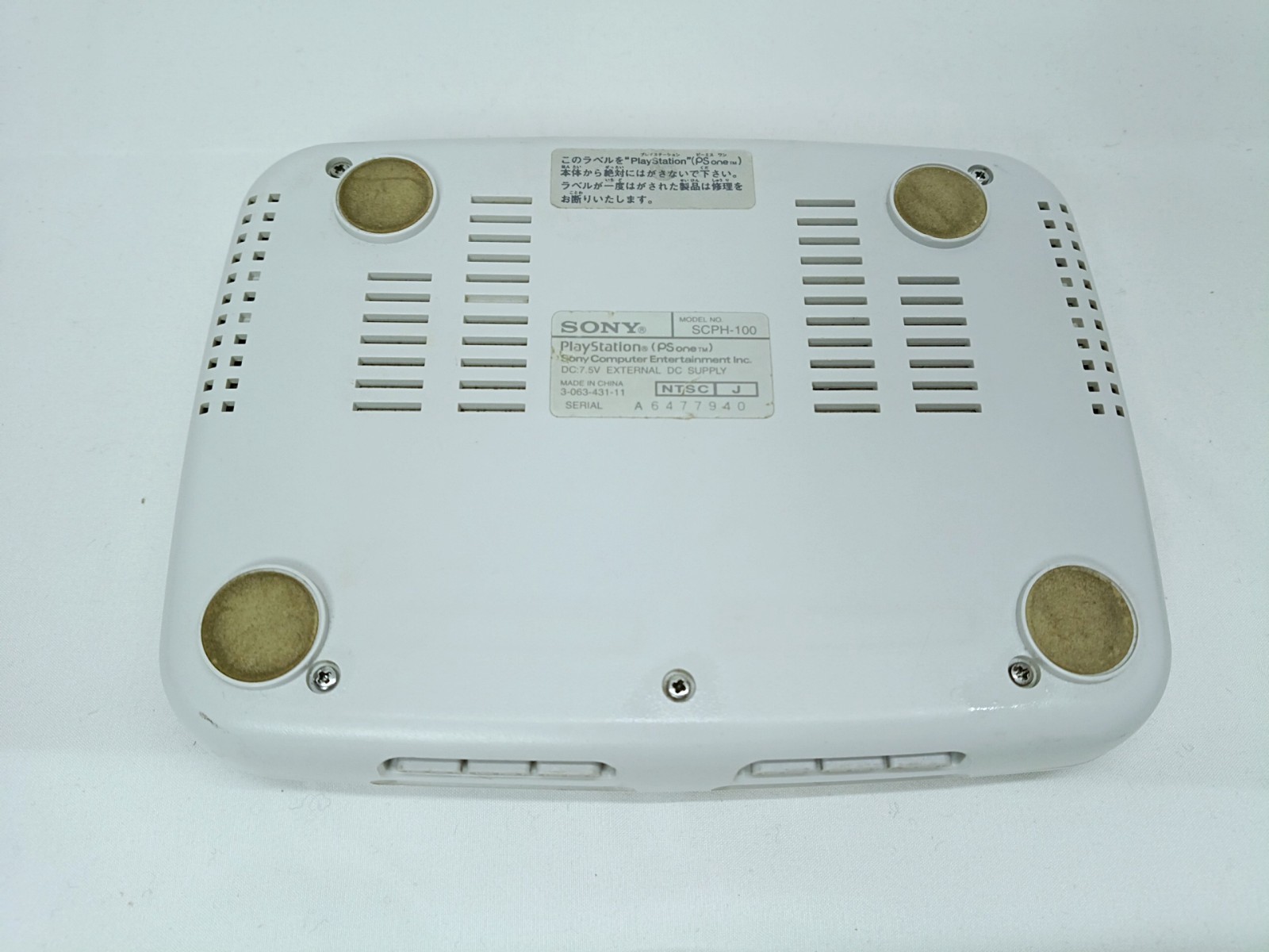 Sony PSOne SCPH-100 PS1 Console controller PS ONE NTSC-J Japan Tested