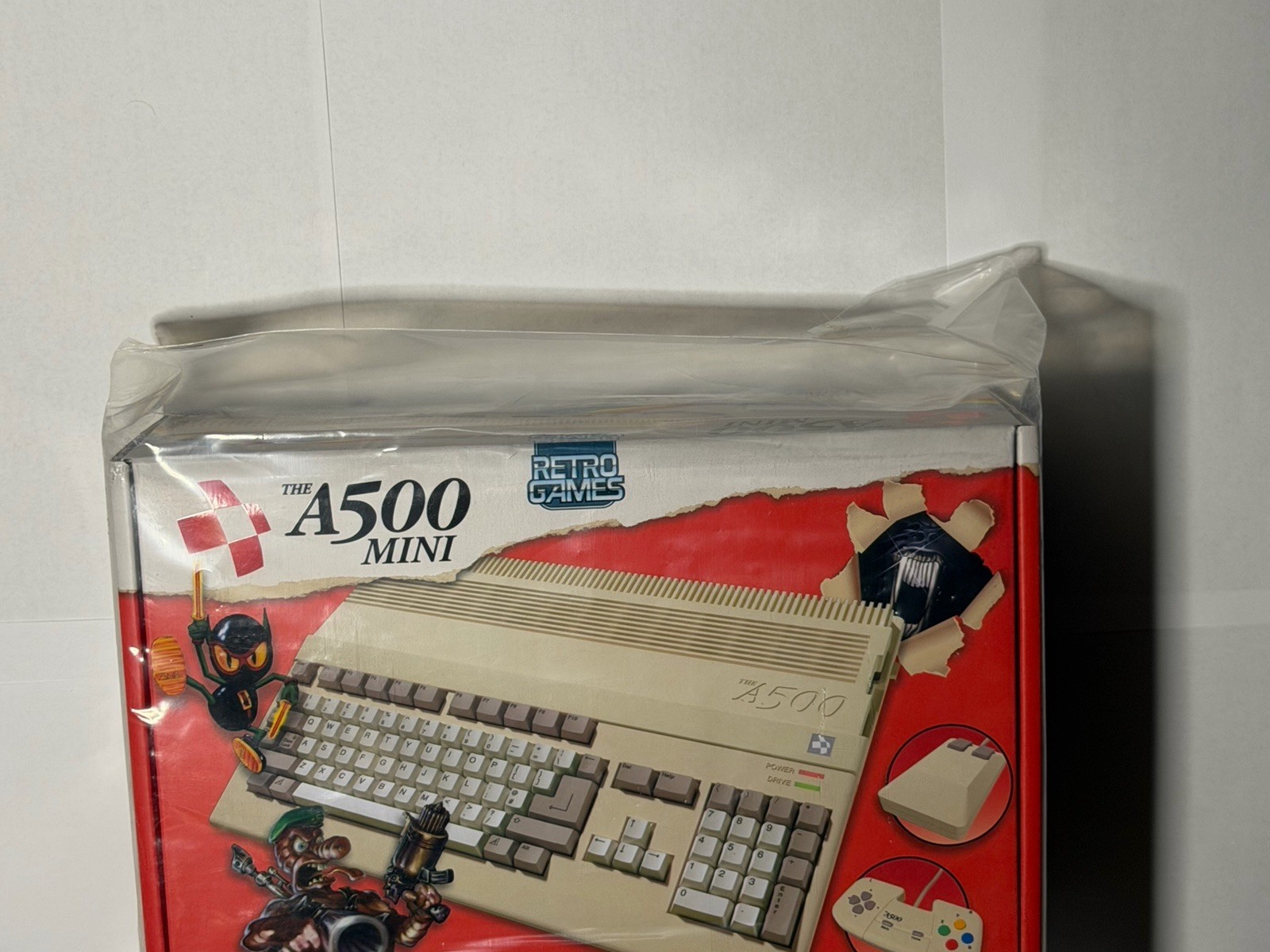 Retro Games The A500 Mini 25 Amiga Games Unopened NEW Factory Sealed