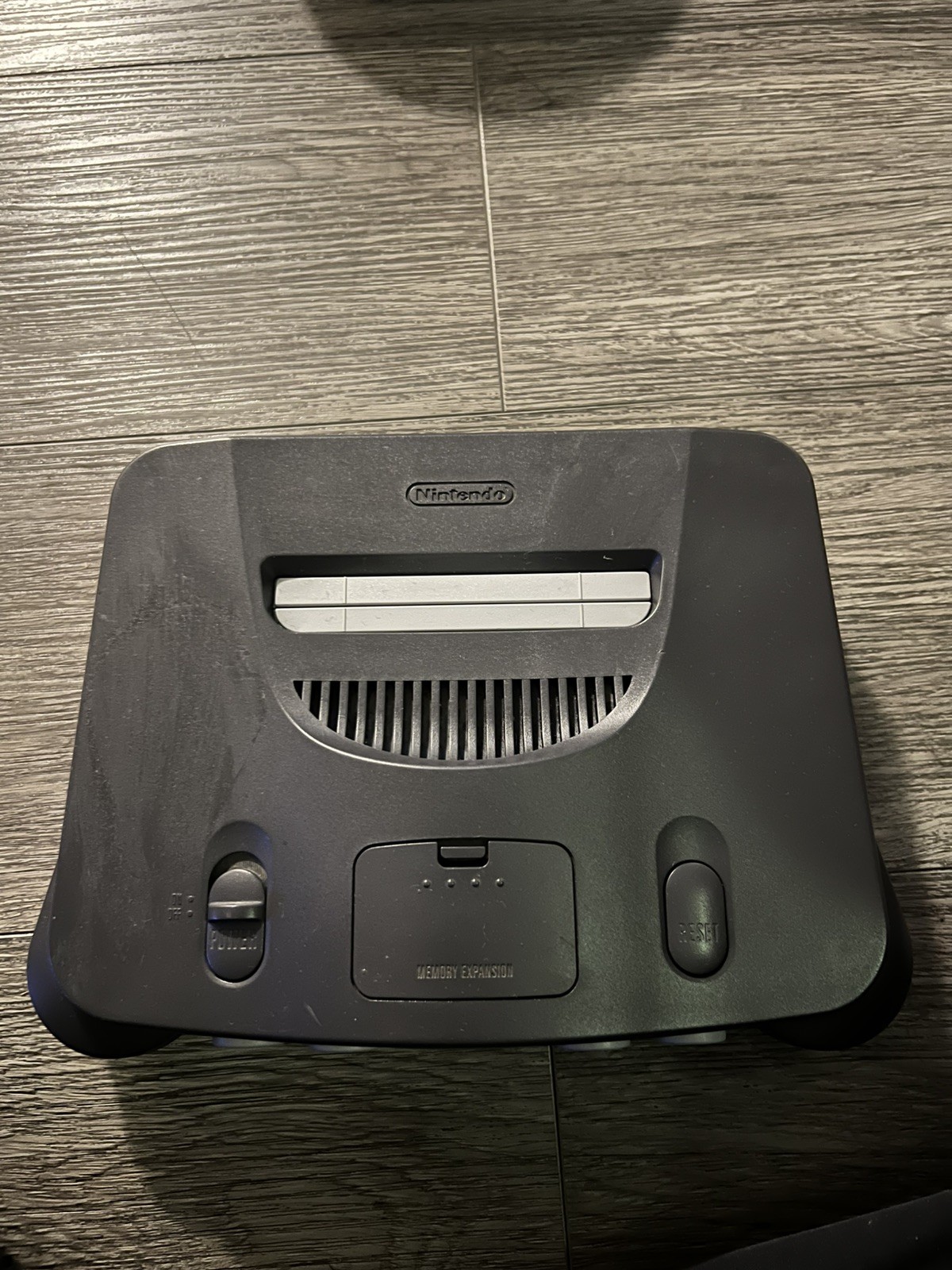 Nintendo 64 N64 Video Game Console Control Deck Only NUS-001 Powers On For Parts