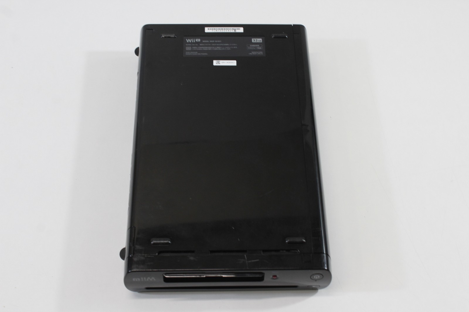 Nintendo Wii U Black Console 32GB AC Gamepad Stand Charger NTSC-J Japan TESTED 6