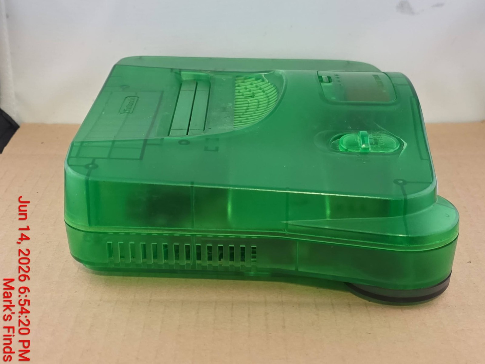 Nintendo 64 N64 Jungle Green Donkey Kong Console Bundle W/ Expansion Pak Tested