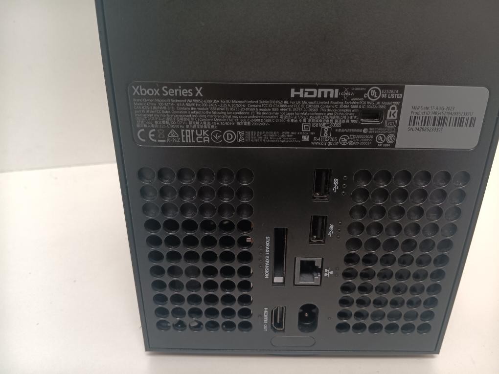 MICROSOFT XBOX SERIES X CONSOLE 1TB 1882 (P08023611)