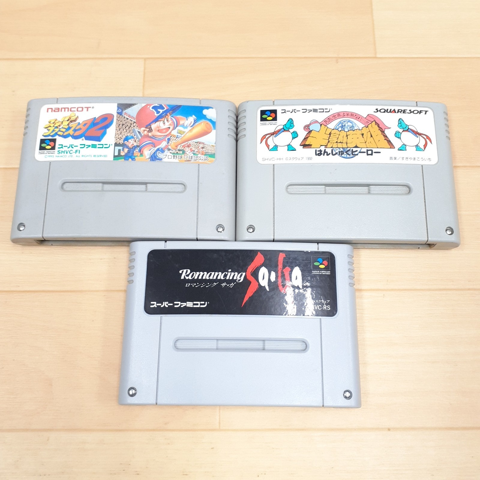 Japanese Super Famicom Mario World Storage Case Rack with 30 Games Nintendo
