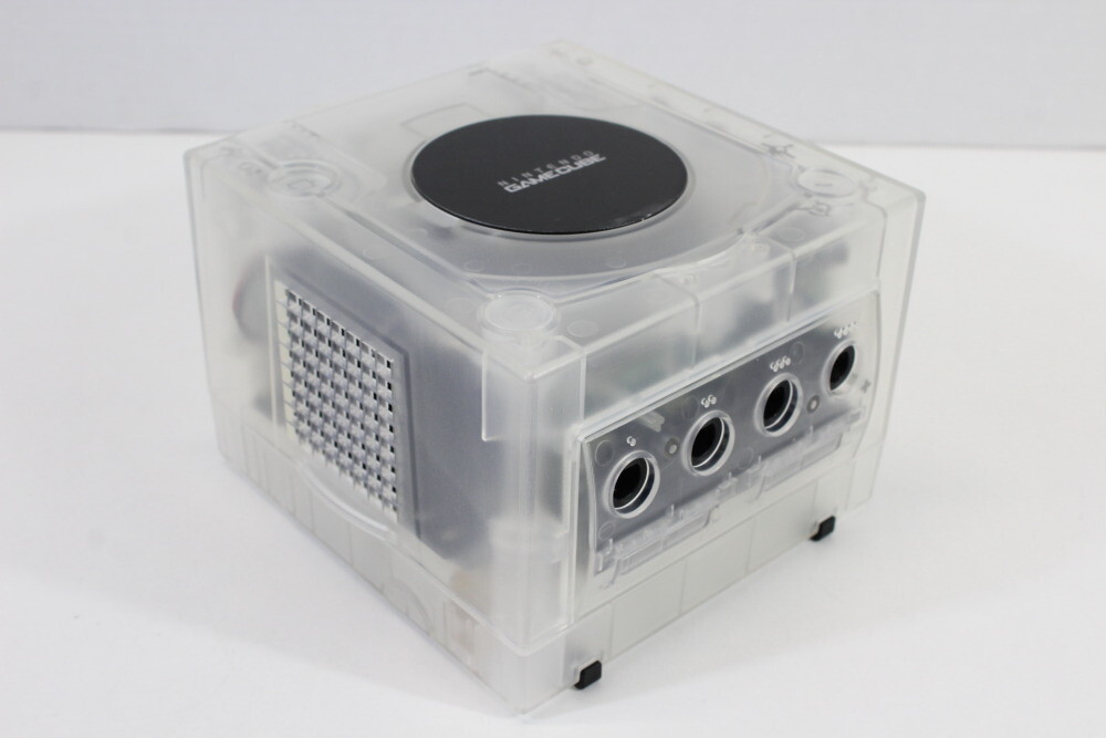 Nintendo Gamecube Console Clear Transparent White NTSC-U/C DOL-101 GC RGB LED