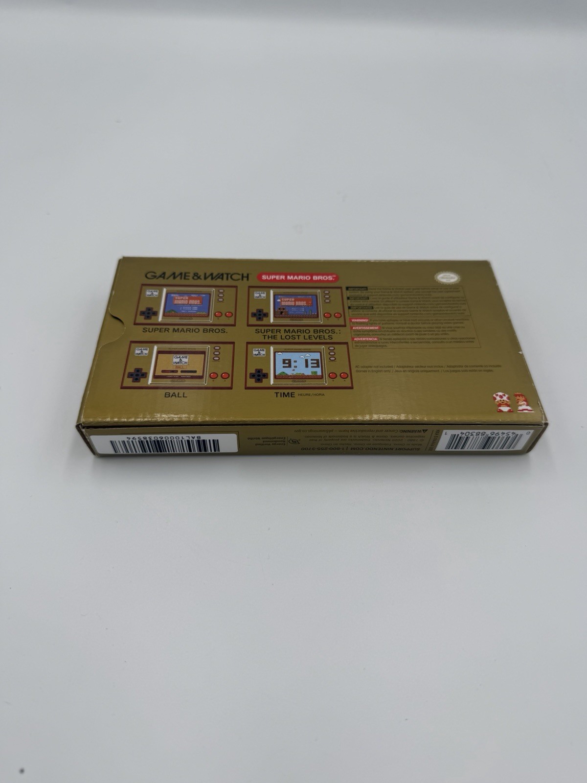 Nintendo Game & Watch: Super Mario Bros. Handheld Console CIB