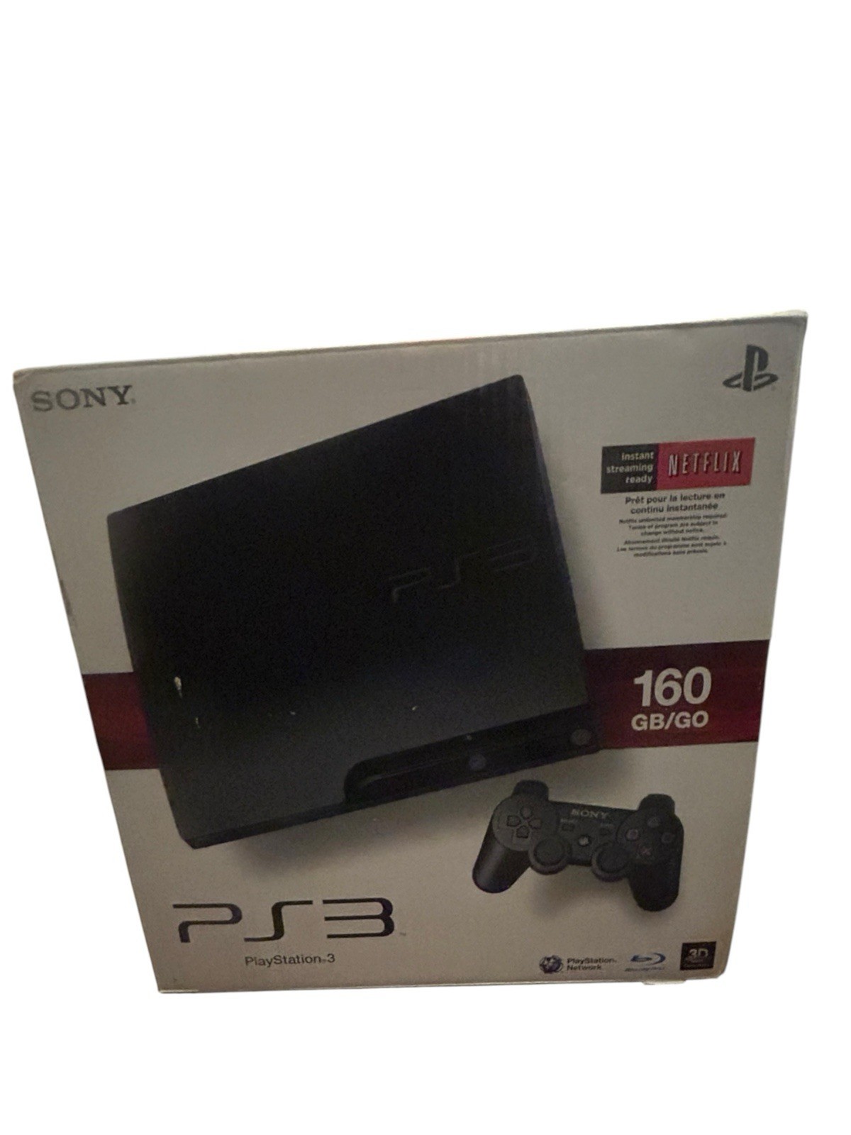 Sony PS3 Slim 160GB Console Bundle OEM Controllers CIB Tested CECH-3001A