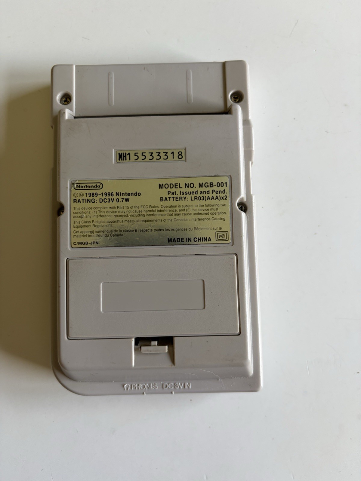 SCARCE* PROFESSIONALLY RESTORED OEM Game Boy Pocket Console (DMG Style) Handheld