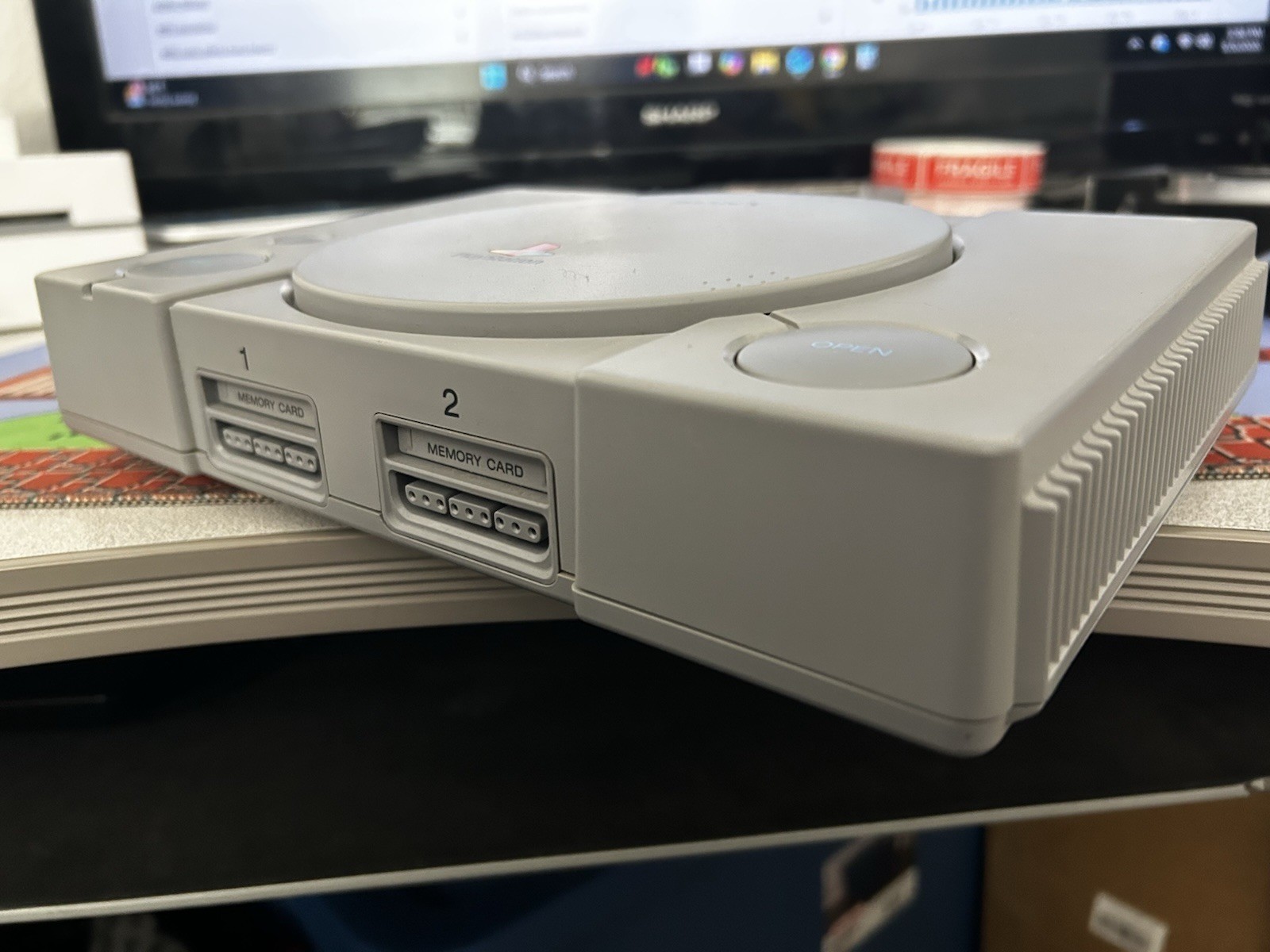 PlayStation 1 Gray Console (SCPH-5501) – CONSOLE ONLY