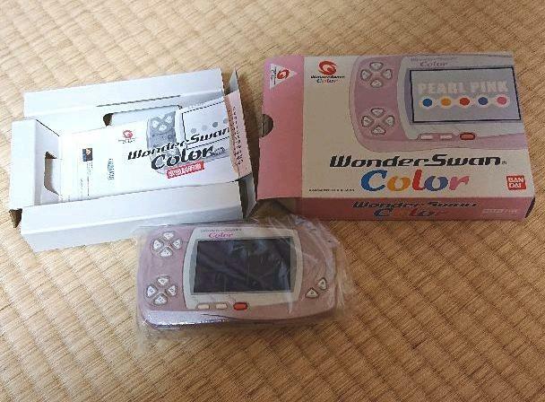 BANDAI Wonder Swan Color console Pearl Pink Japan Import