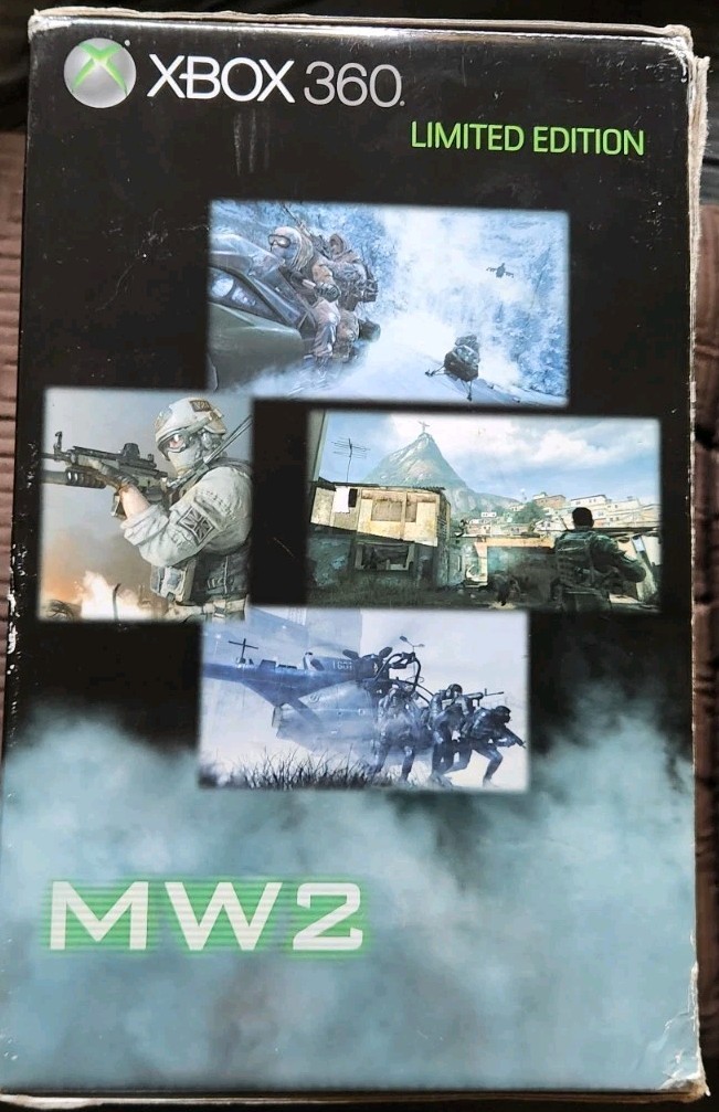 Microsoft Xbox 360 Elite Call Of Duty: Modern Warfare 2 Limited Edition CIB