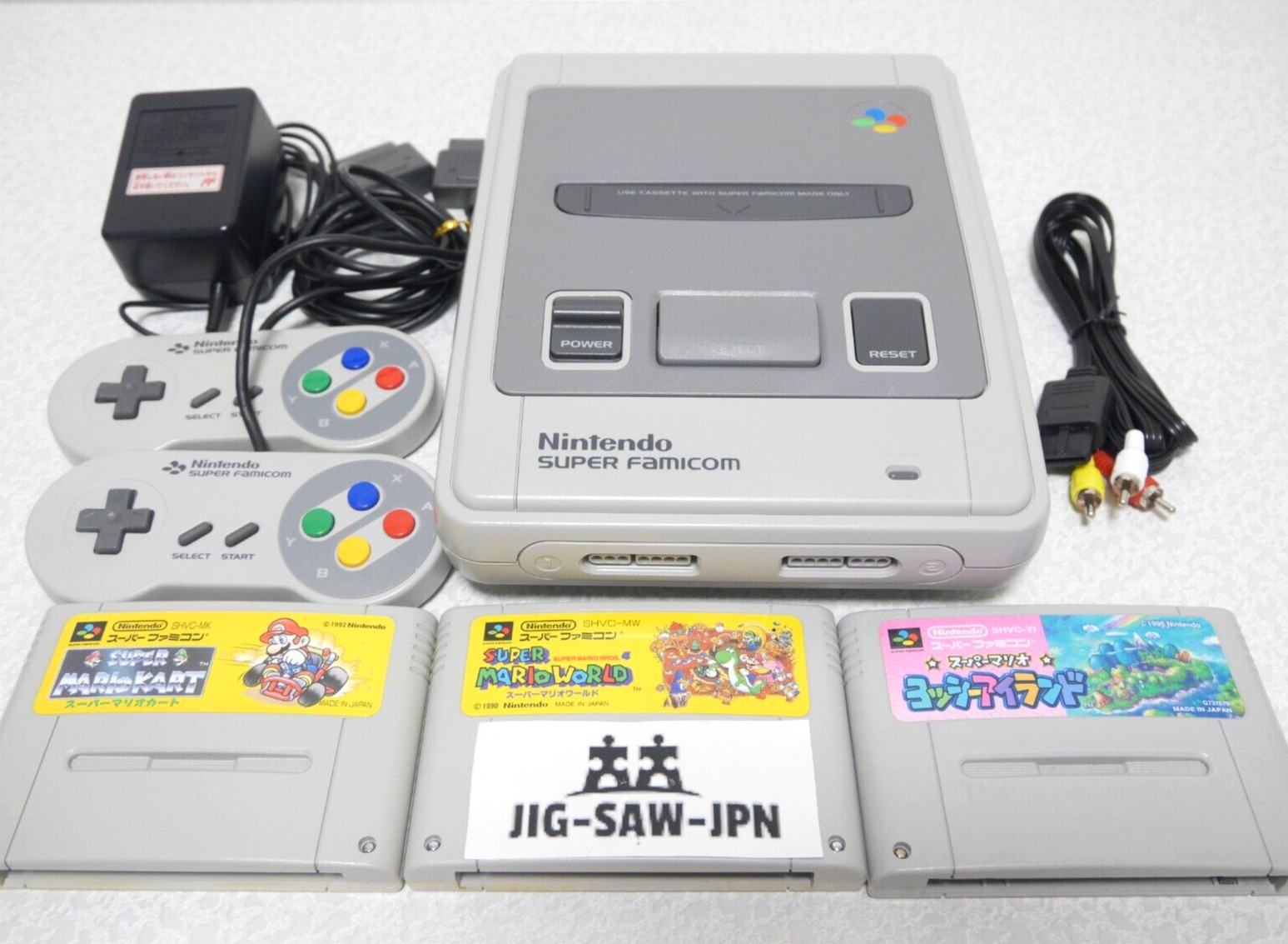 Nintendo Super Famicom SFC SNEC Starter Set (SUPER MARIO ver.) Free shipping