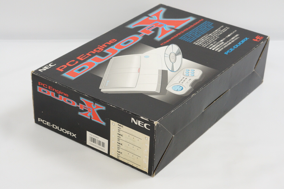 PC Engine DUO-RX Console Boxed Tested System 4513974YA JAPAN -NTSC-J-