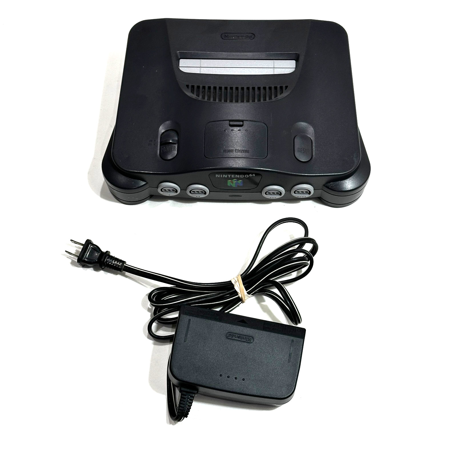 Nintendo 64 N64 Console Bundle OEM Power Supply Tested Working NUS-001