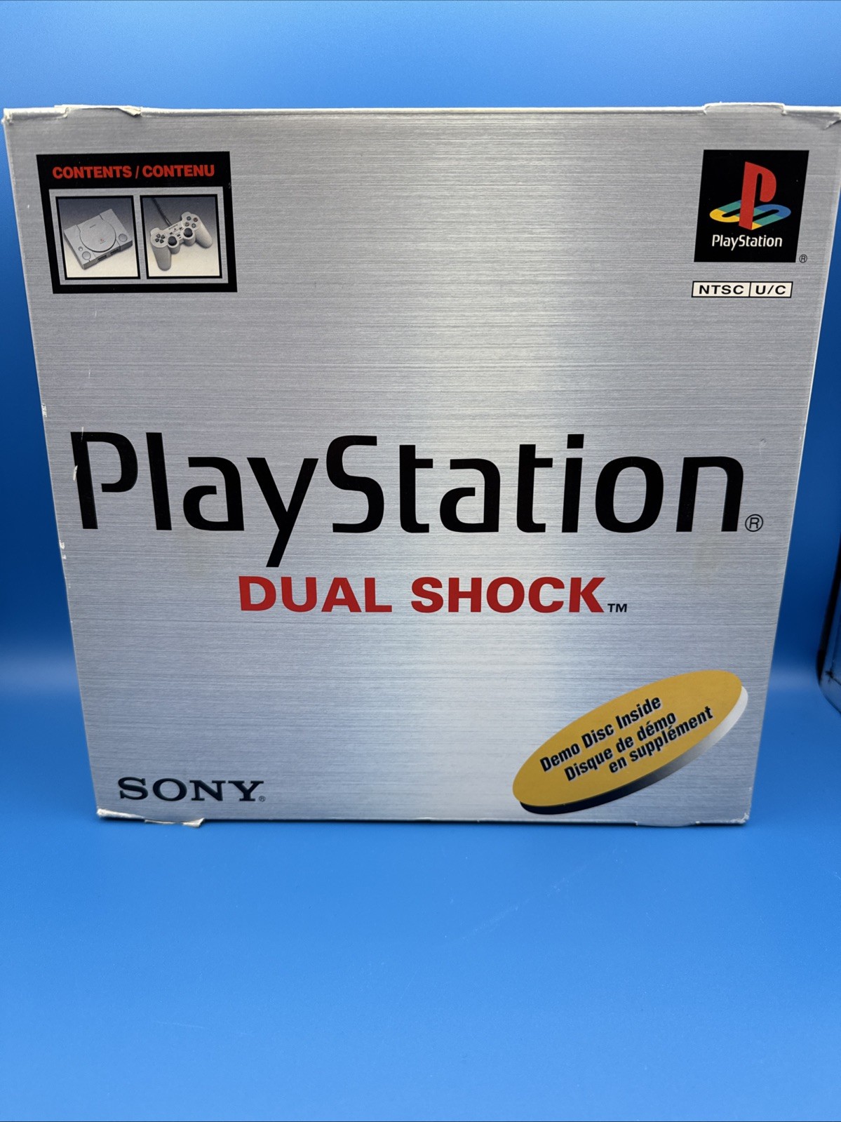Sony PlayStation PS1 SCPH-7001 Bundle W/Demo Disk +8 Games, Xtra Controller, +