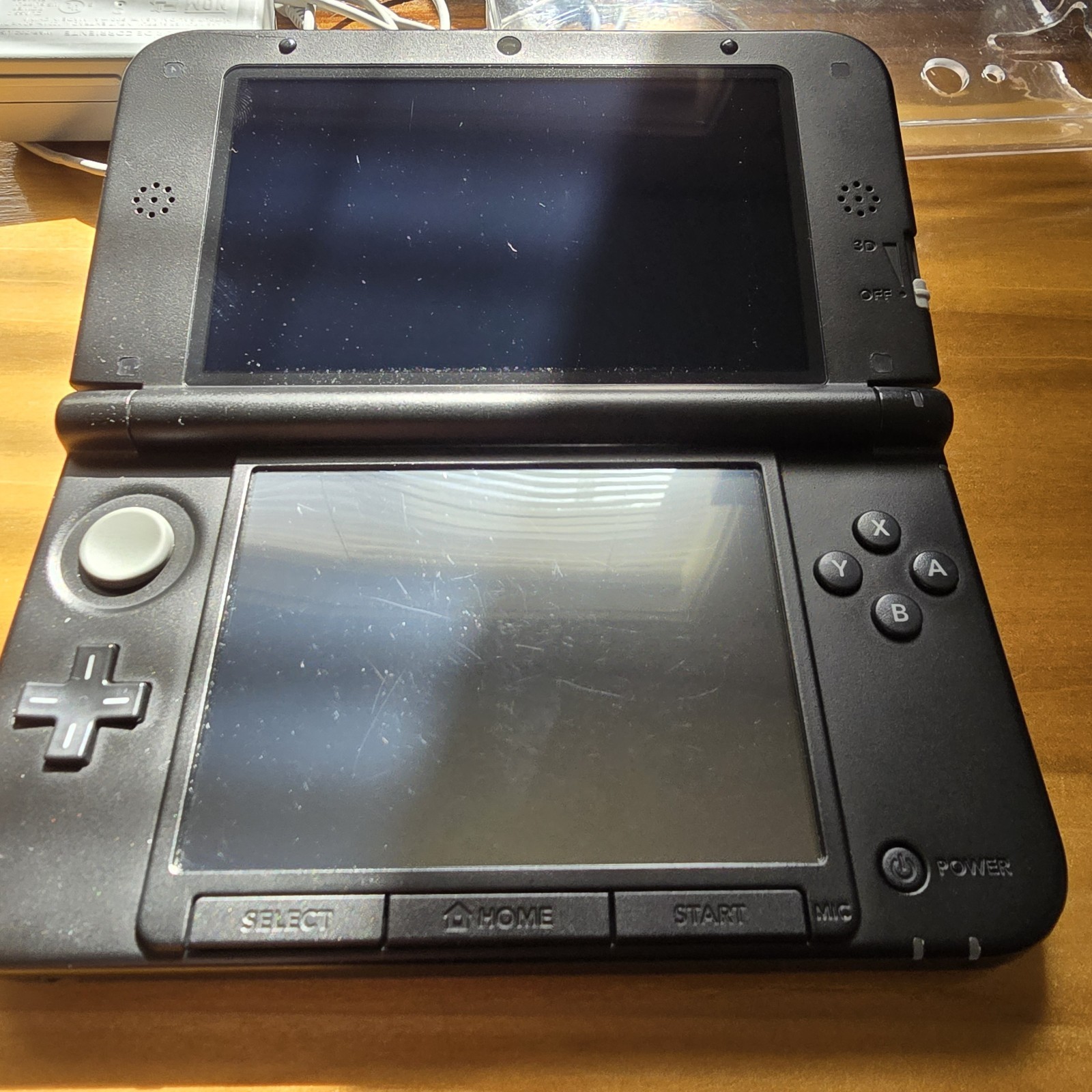 Nintendo 3DS XL Blue Black Handheld Console System Works