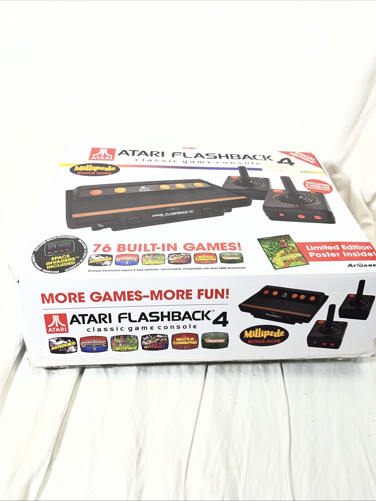 Atari FlashBack 4 Classic Game Console, 75 Built-in-Games
