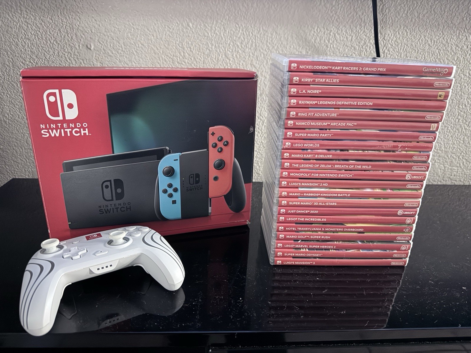 Nintendo Switch Super Bundle Console and Games