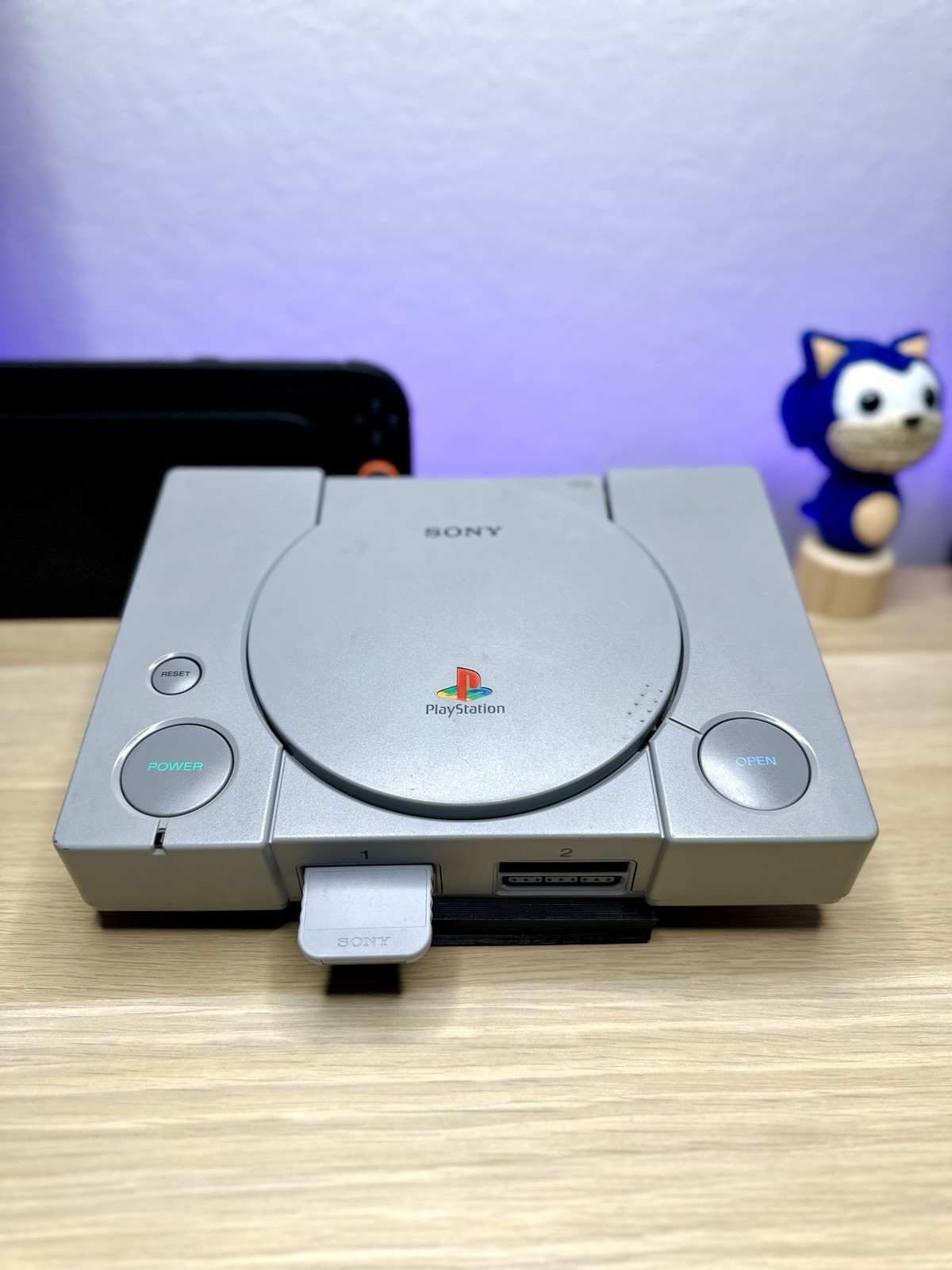 PS1 Console SCPH-5501 Region Free – Memory Card, Controller & Cables