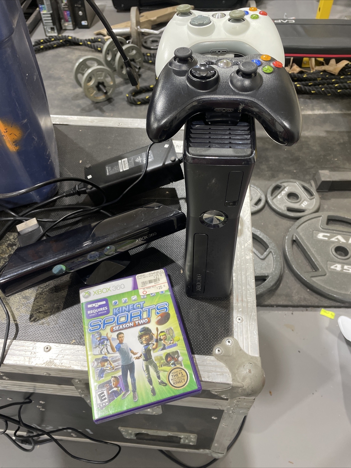 Microsoft Xbox 360 S Gaming Console and Kinect – Black
