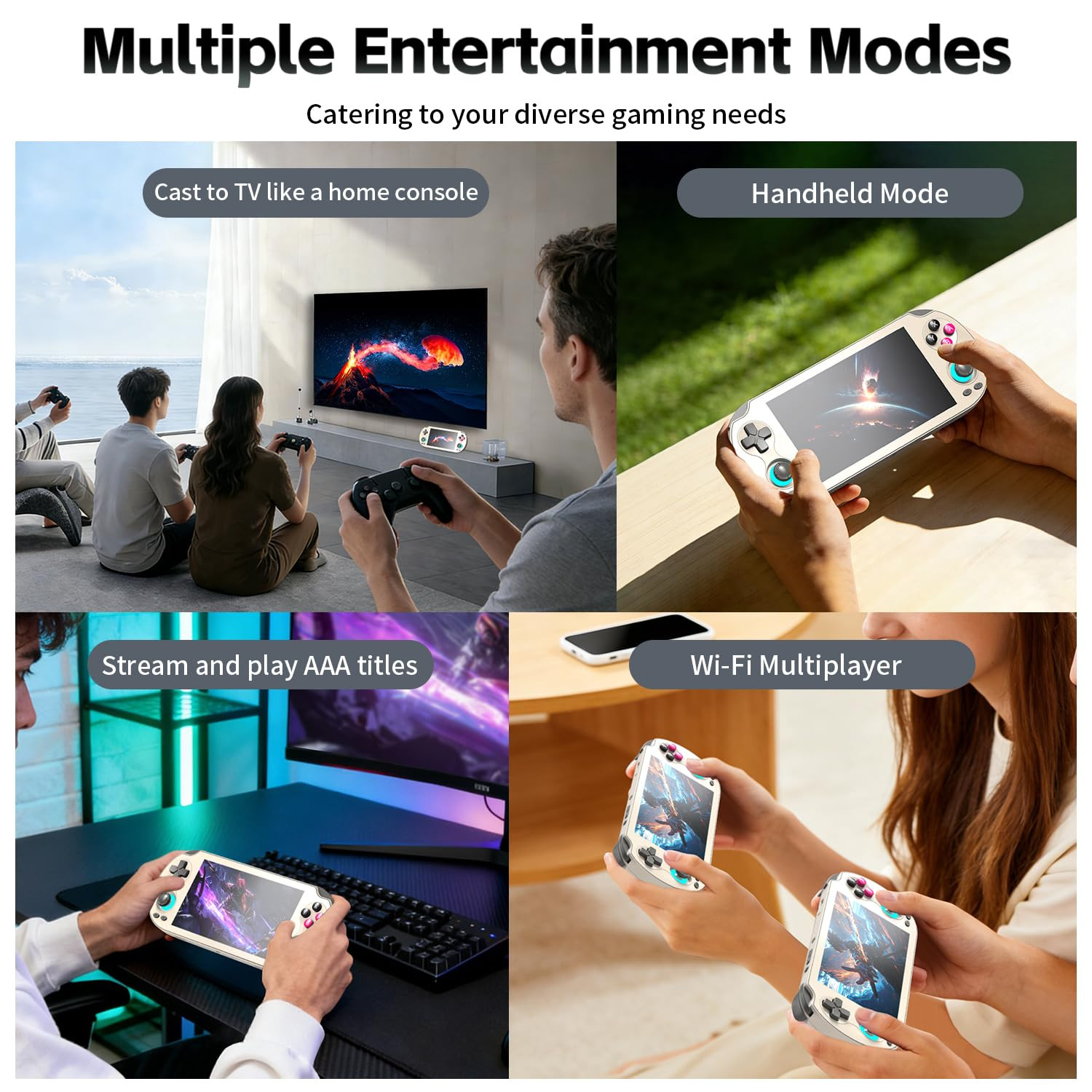 Anbernic RG Vita Retro Handheld Game Console, Android 12 Portable Gaming Console