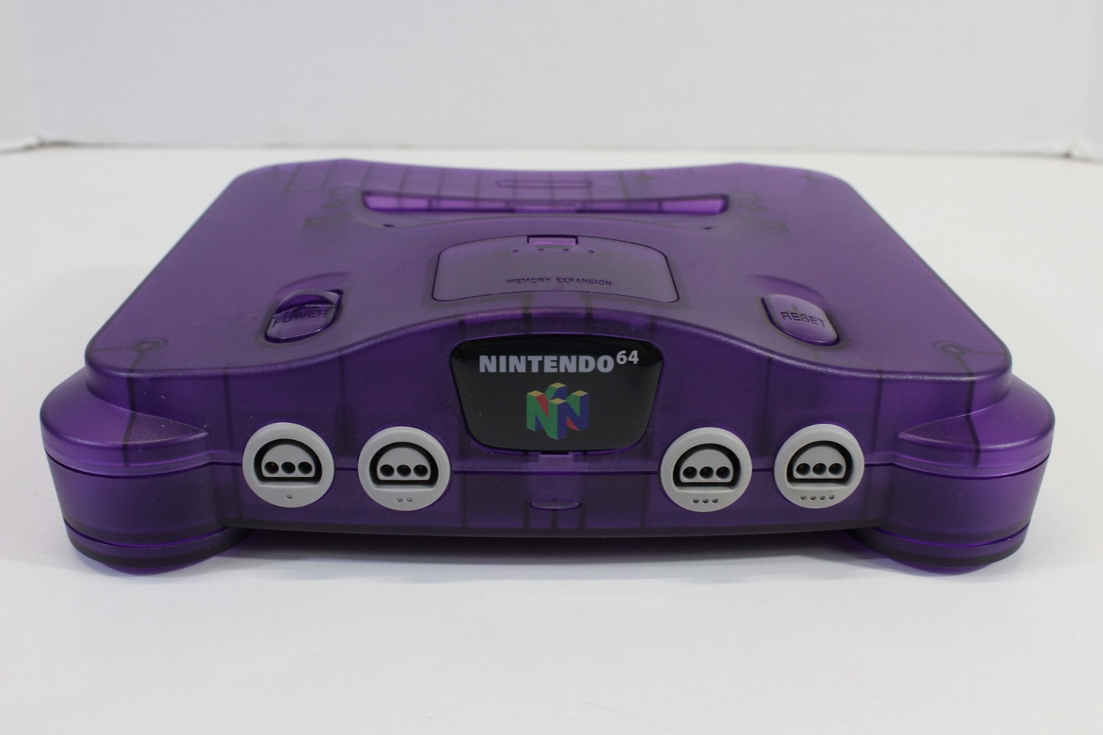 Nintendo 64 Clear Purple Console Controller AC AV Bundle N64 NTSC REGION FREE