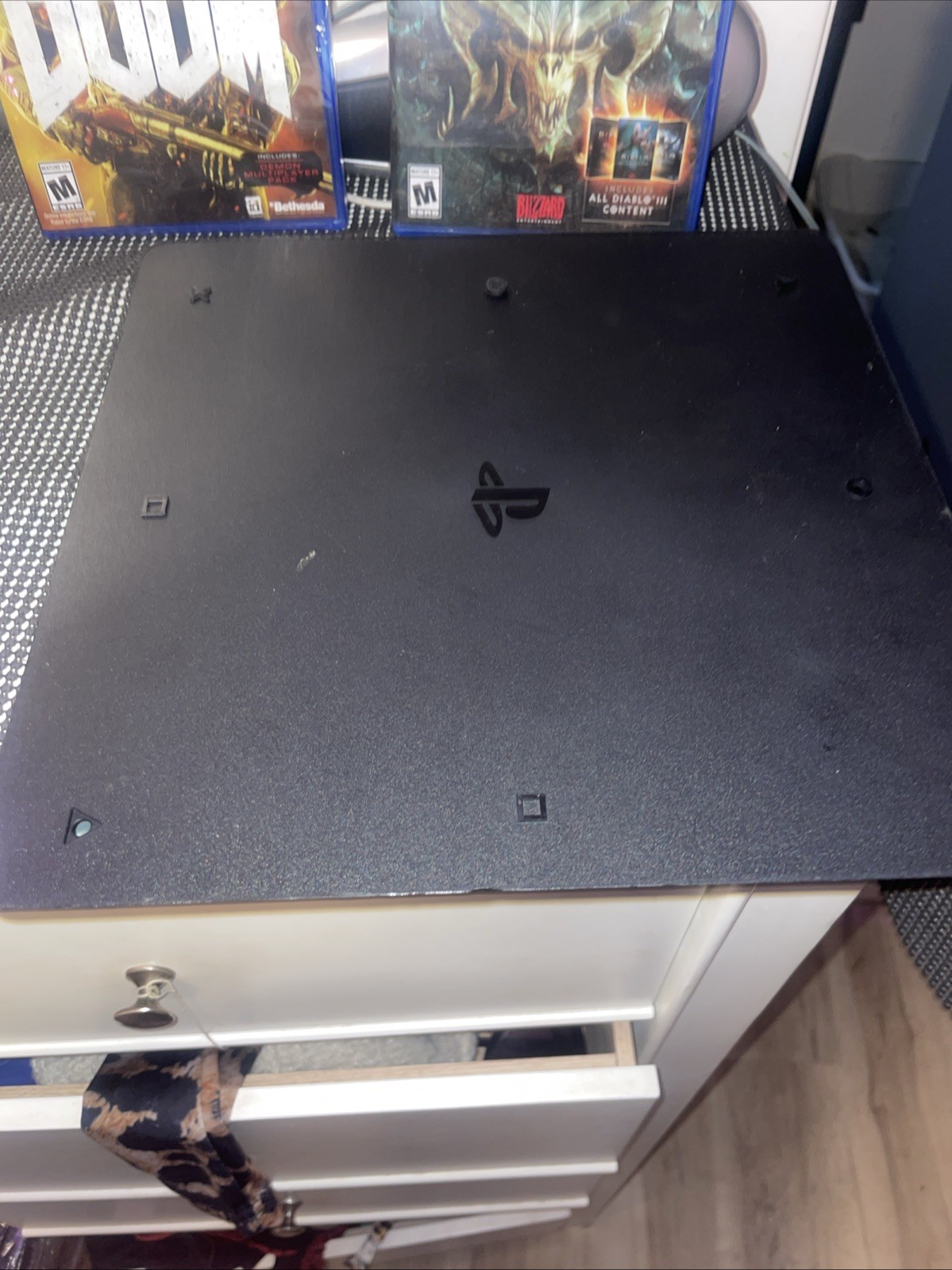 PlayStation 4 Slim 500GB Home Console – Black W/ 3 Games X 2 Scuff Pro Controls