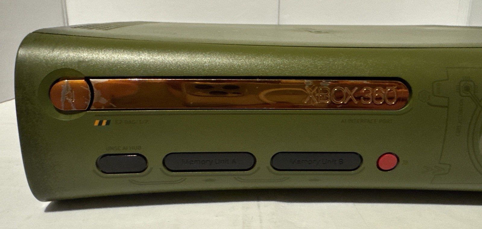 Halo 3 Special Edition Xbox 360 Console Only w OEM 20GB HDD Deep Cleaned 👀 Read