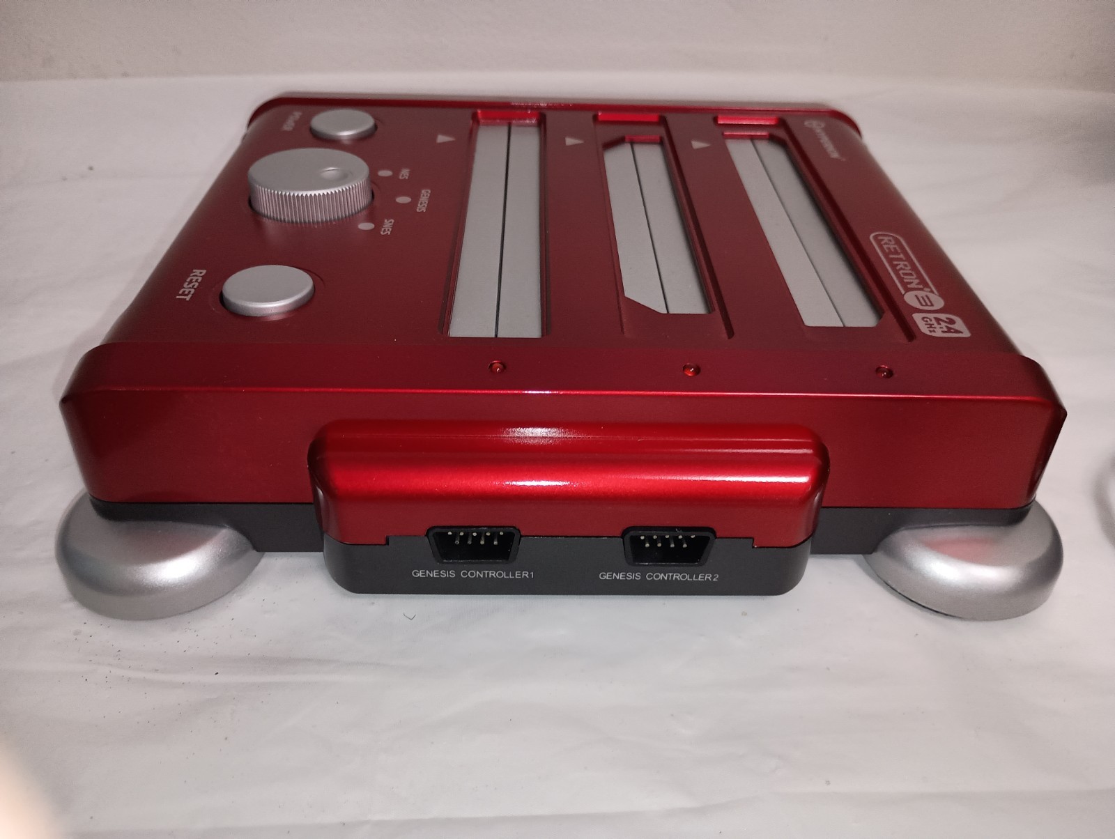 Hyperkin Retron 3 Wireless 2.4GHZ Console for NES Sega Genesis SNES Games TESTED